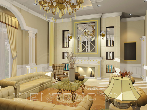 Classic Living Room Interior Design