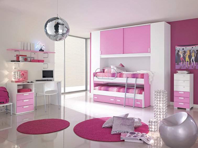 Phòng ngủ trẻ hồng 15