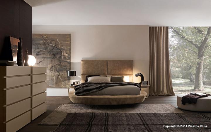 Mẫu giường ngủ hiện đại phong cách Italia