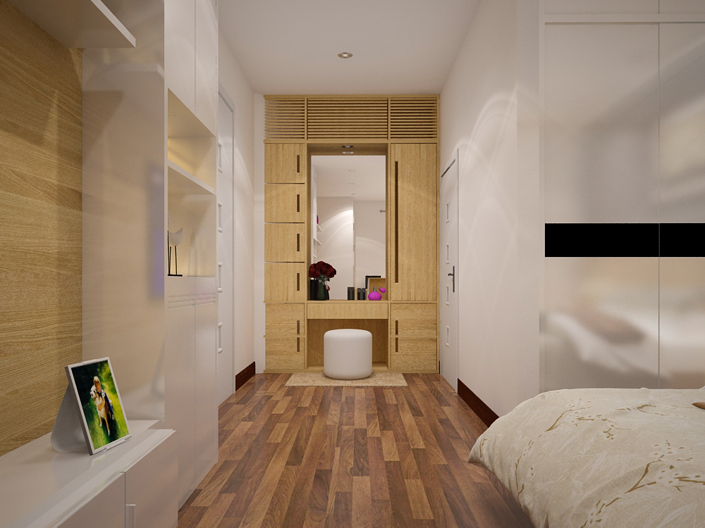 Nội thất phòng ngủ đơn giản và hiện đại
