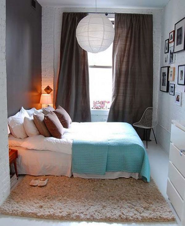 Ý tưởng thiết kế kéo rộng phòng ngủ nhỏ
