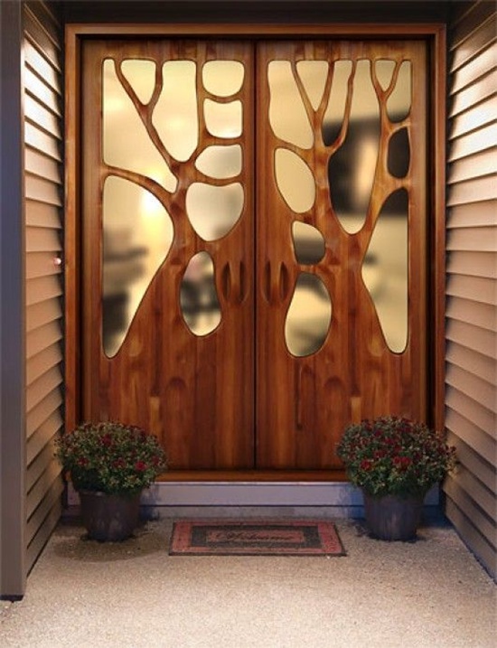 Thiết kế cửa gỗ đẹp sang trọng và an toàn