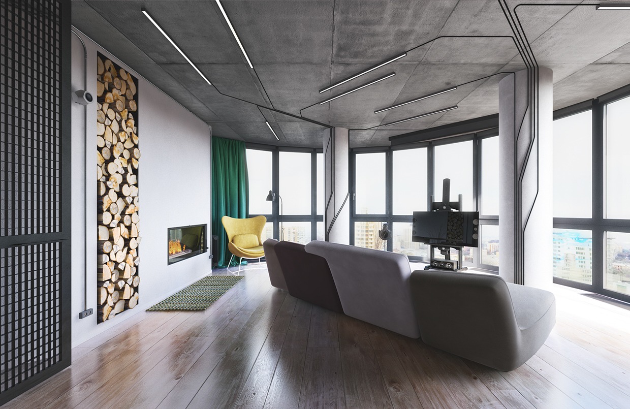 Wedo thiết kế nội thất đơn giản và sang trọng cho căn hộ áp mái