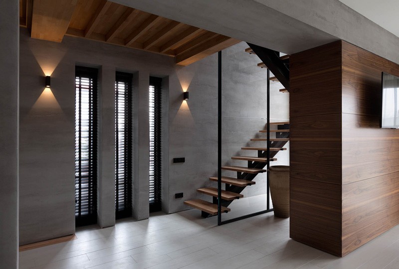 Wedo thiết kế cầu thang đẹp với gỗ tự nhiên