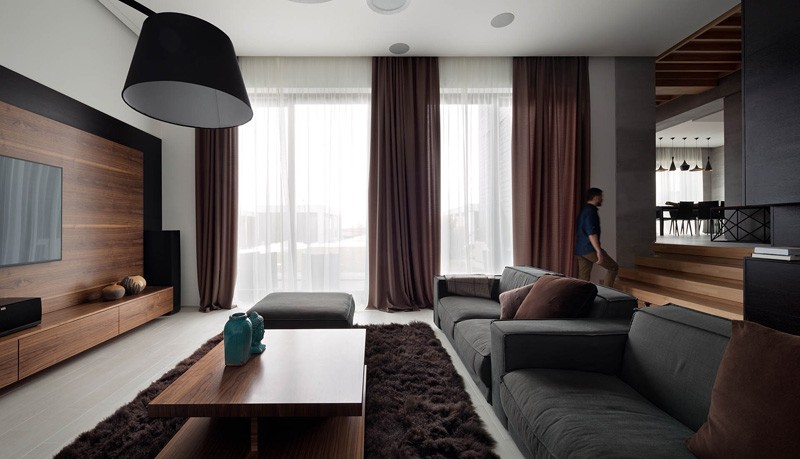 Wedo thiết kế nội thất phòng khách đẹp với gỗ tự nhiên