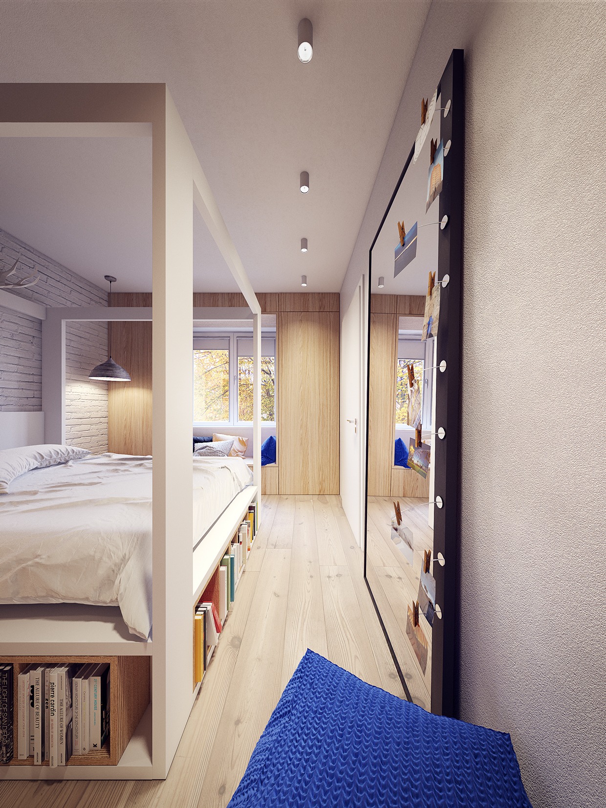 Wedo thiết kế nội thất phòng ngủ đẹp lấy cảm hứng từ xu hướng những năm 60