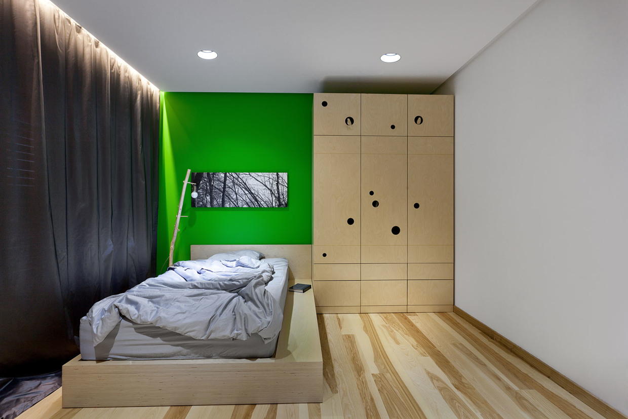 Wedo thiết kế nội thất phòng ngủ đẹp và sang trọng với gỗ sồi tự nhiên