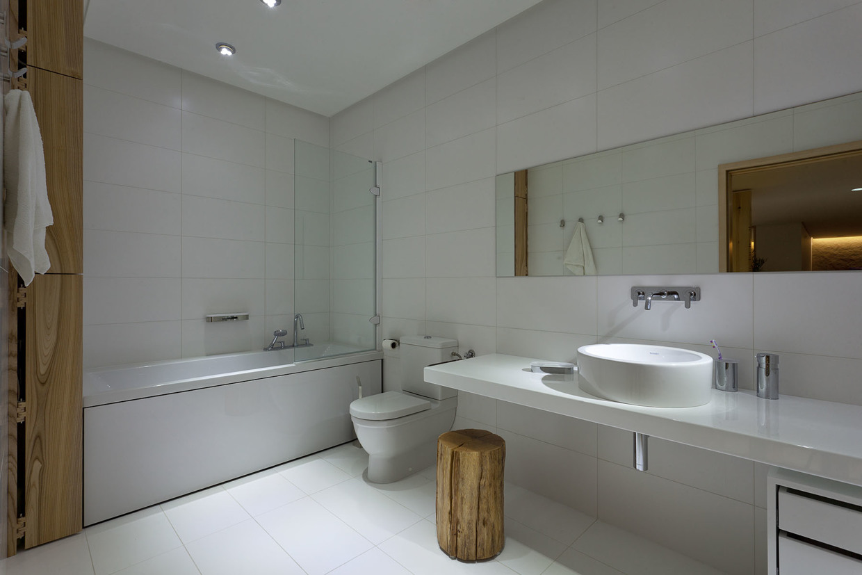 Wedo thiết kế nội thất phòng tắm đẹp và sang trọng với gỗ tự nhiên
