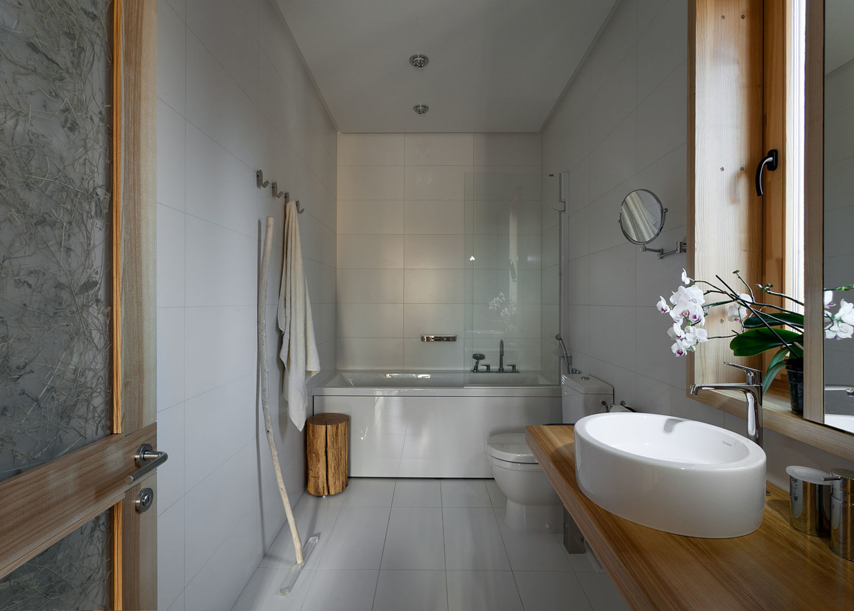 Wedo thiết kế nội thất phòng tắm đẹp và sang trọng với gỗ tự nhiên