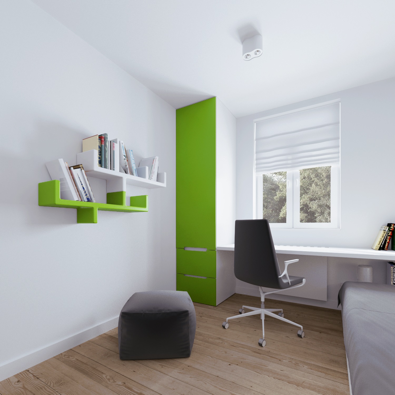 Wedo thiết kế nội thất thông minh cho căn hộ nhỏ tầng áp mái