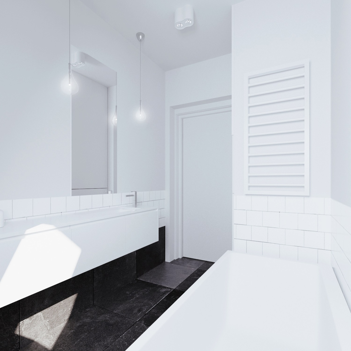 Wedo thiết kế nội thất phòng tắm thông minh cho căn hộ nhỏ tầng áp mái