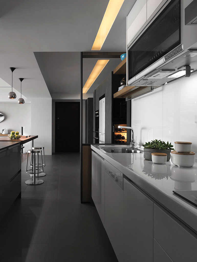 Wedo thiết kế nội thất nhà bếp đơn giản, sang trọng cho nhà hiện đại