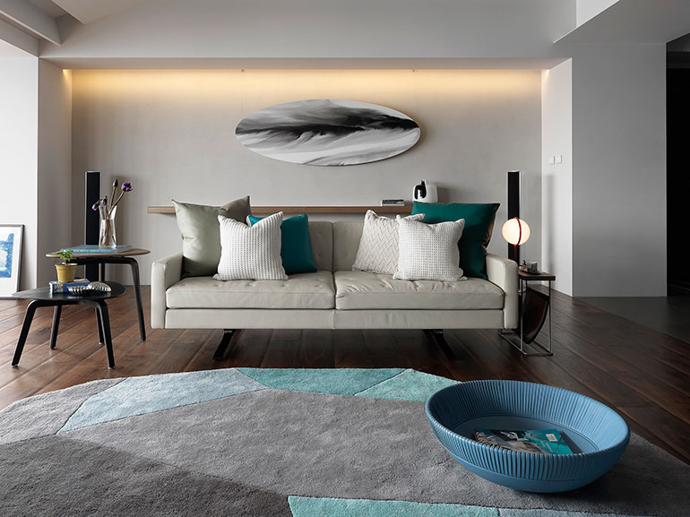 Wedo thiết kế nội thất phòng khách đơn giản, sang trọng cho nhà đẹp