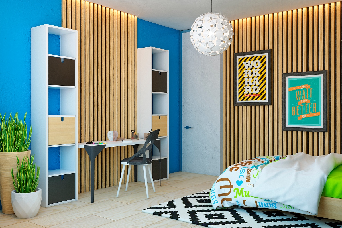 Wedo thiết kế nội thất phòng ngủ đẹp, sang trọng với gỗ tự nhiên