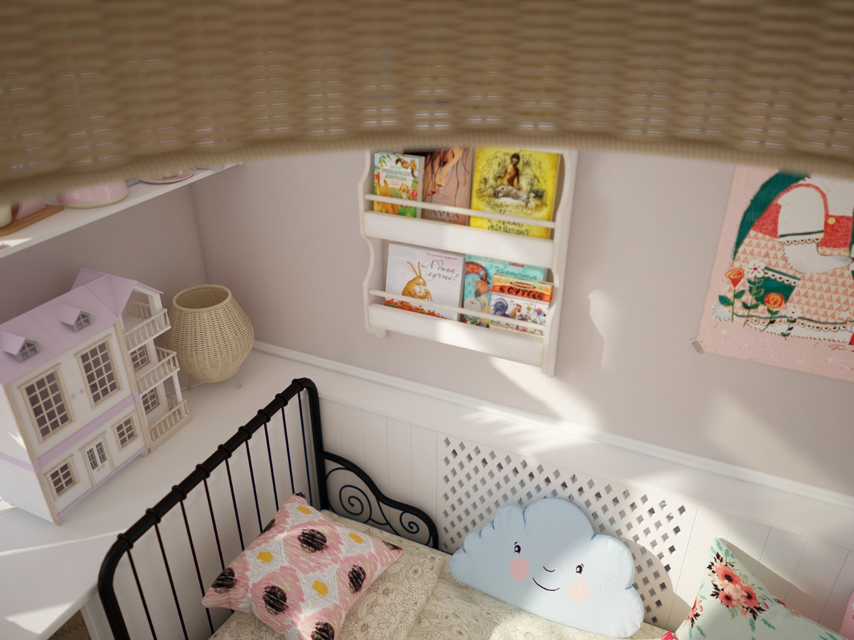 Wedo thiết kế nội thất phòng trẻ em đa phong cách và đầy màu sắc