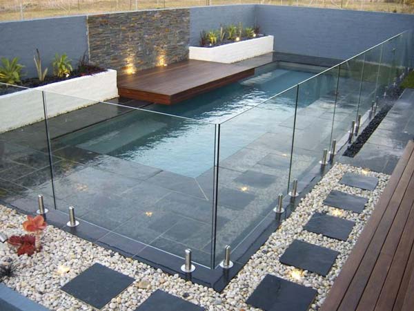 Wedo thiết kế bể bơi nhỏ đẹp cho sân vườn sau nhà