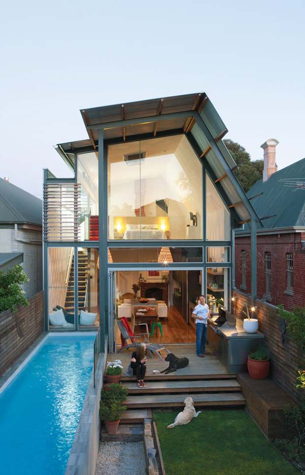 Wedo thiết kế bể bơi nhỏ đẹp cho sân vườn sau nhà