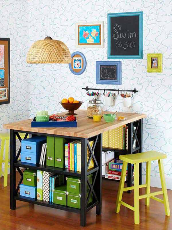 Wedo thiết kế nội thất bàn học thông minh, sáng tạo và tiết kiệm cho phòng của trẻ