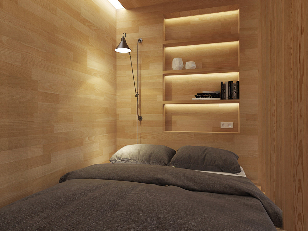 Wedo thiết kế nội thất phòng ngủ đơn giản, thông minh cho nhà nhỏ