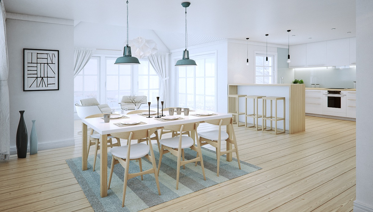 Wedo thiết kế nội thất phòng ăn đơn giản và đẹp