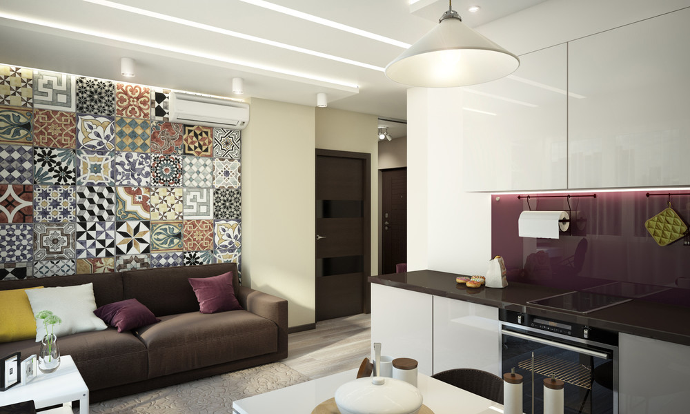 Wedo thiết kế nội thất phòng khách chung cư nhỏ đơn giản, sáng tạo