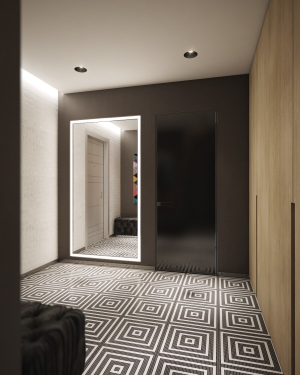 Wedo thiết kế nội thất nhà đẹp, trầm ấm, đơn giản và đẳng cấp với gạch trần
