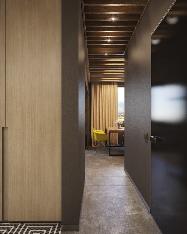 Wedo thiết kế nội thất nhà đẹp, trầm ấm, đơn giản và đẳng cấp với gạch trần