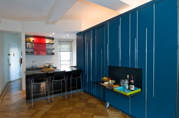 Wedo tư vấn thiết kế nội thất khéo léo cho nhà bếp và phòng ăn căn hộ siêu nhỏ