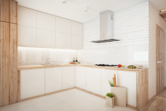 Wedo thiết kế nội thất nhà bếp, phòng ăn đơn giản, tươi sáng và vui vẻ