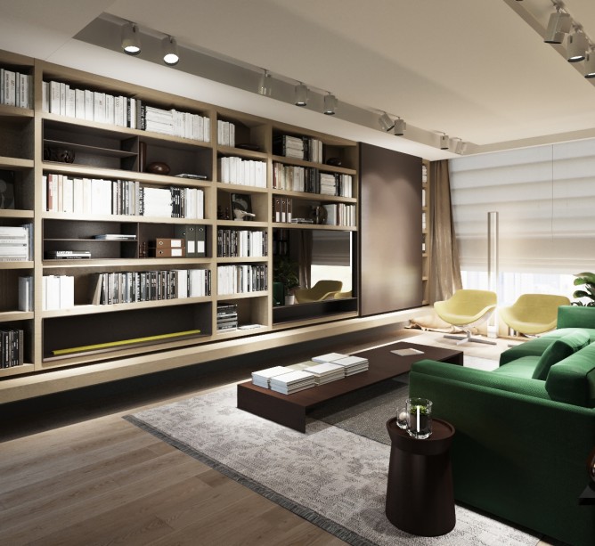 Wedo thiết kế nội thất phòng khách đơn giản và hiện đại cho nhà đẹp