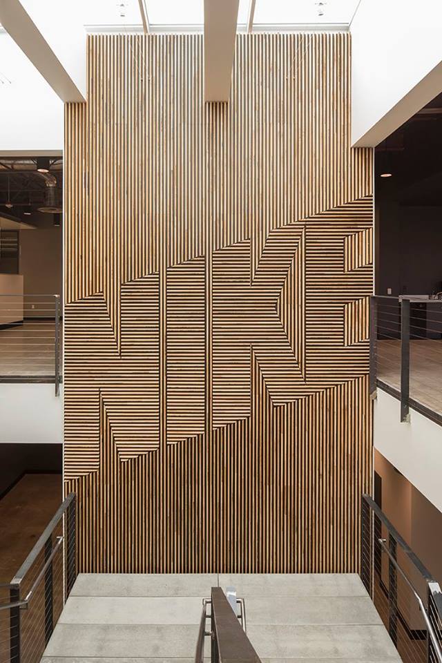 thiết kế nhà đẹp với tường gỗ độc đáo