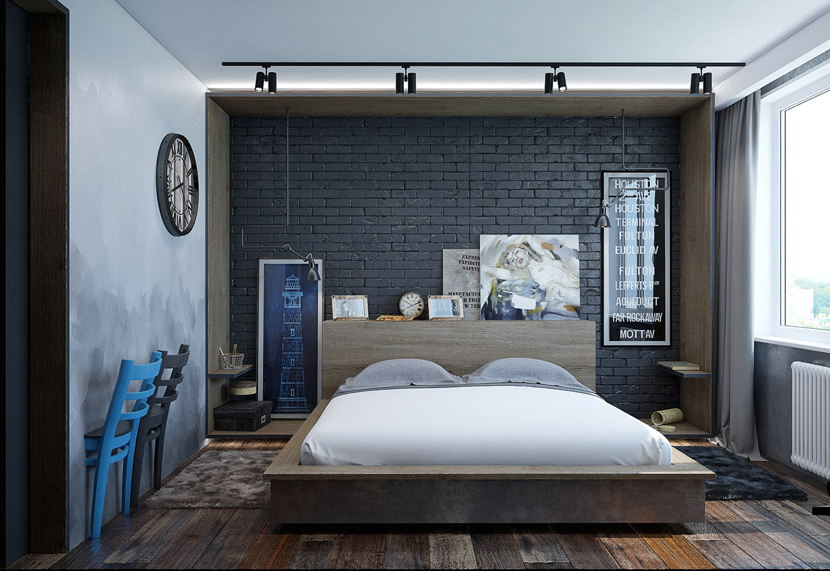 thiết kế nội thất phòng ngủ hiện đại, sang trọng cho nhà đẹp