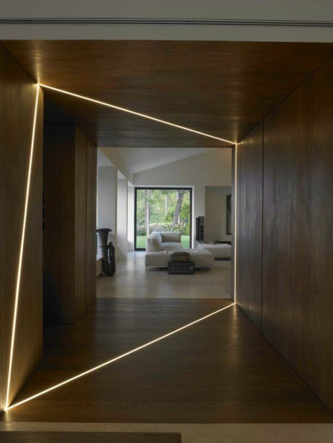 nghệ thuật thiết kế không gian nội thất đẹp với đèn độc đáo