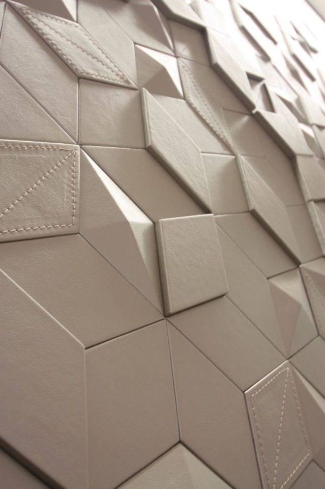 thiết kế tường 3D cho nội thất nhà đẹp