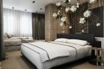 thiết kế nội thất phòng ngủ đẹp và sang trọng, ấm áp với tường gỗ
