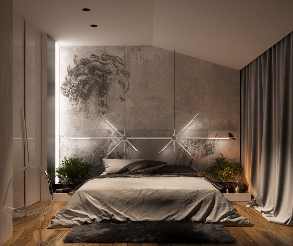 ý tưởng thiết kế ánh sáng đẹp độc đáo cho phòng ngủ
