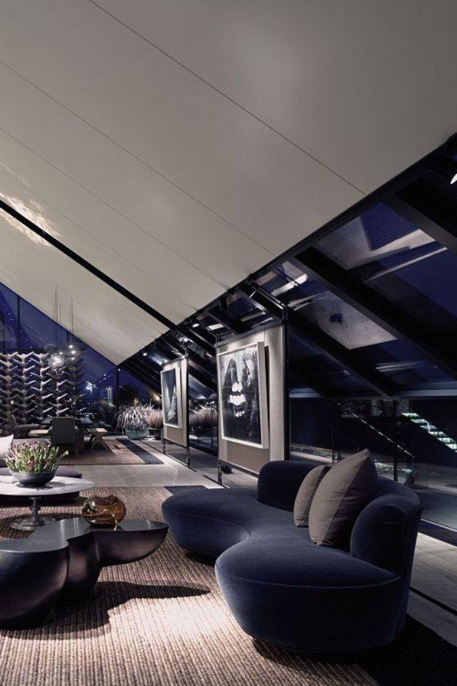 thiết kế nội thất đẹp lung linh cho căn hộ tầng áp mái