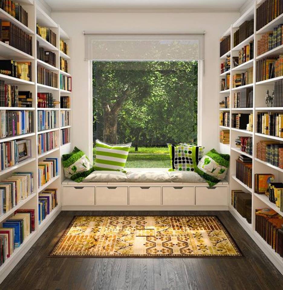 mẫu thiết kế góc đọc sách, thư giãn đẹp cho căn hộ