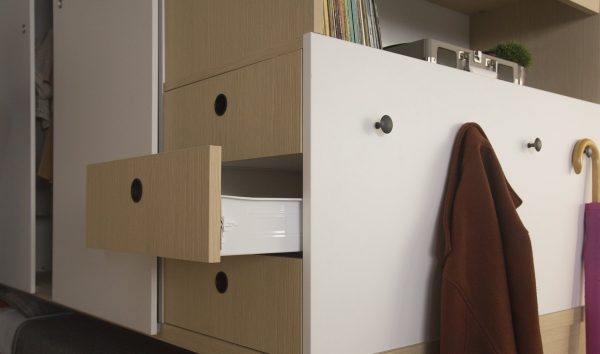 thiết kế nội thất tiết kiệm không gian cho nhà nhỏ.