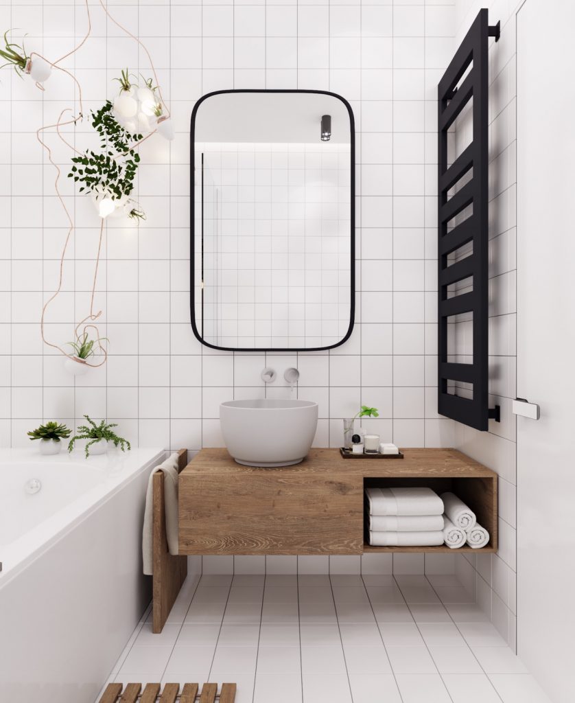 mẫu thiết kế và thi công nội thất phòng tắm đẹp độc đáo.