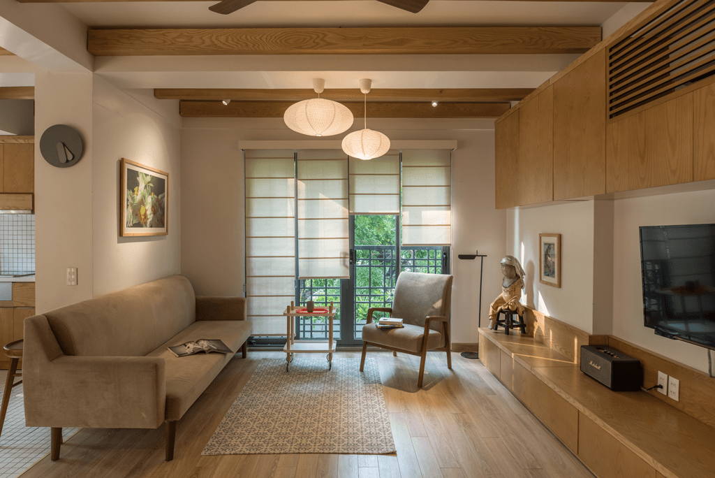 Lưu ý khi cải tạo thiết kế nội thất chung cư cũ bạn nên biết 3 thiết kế nội thất chung cư 2 phòng ngủ