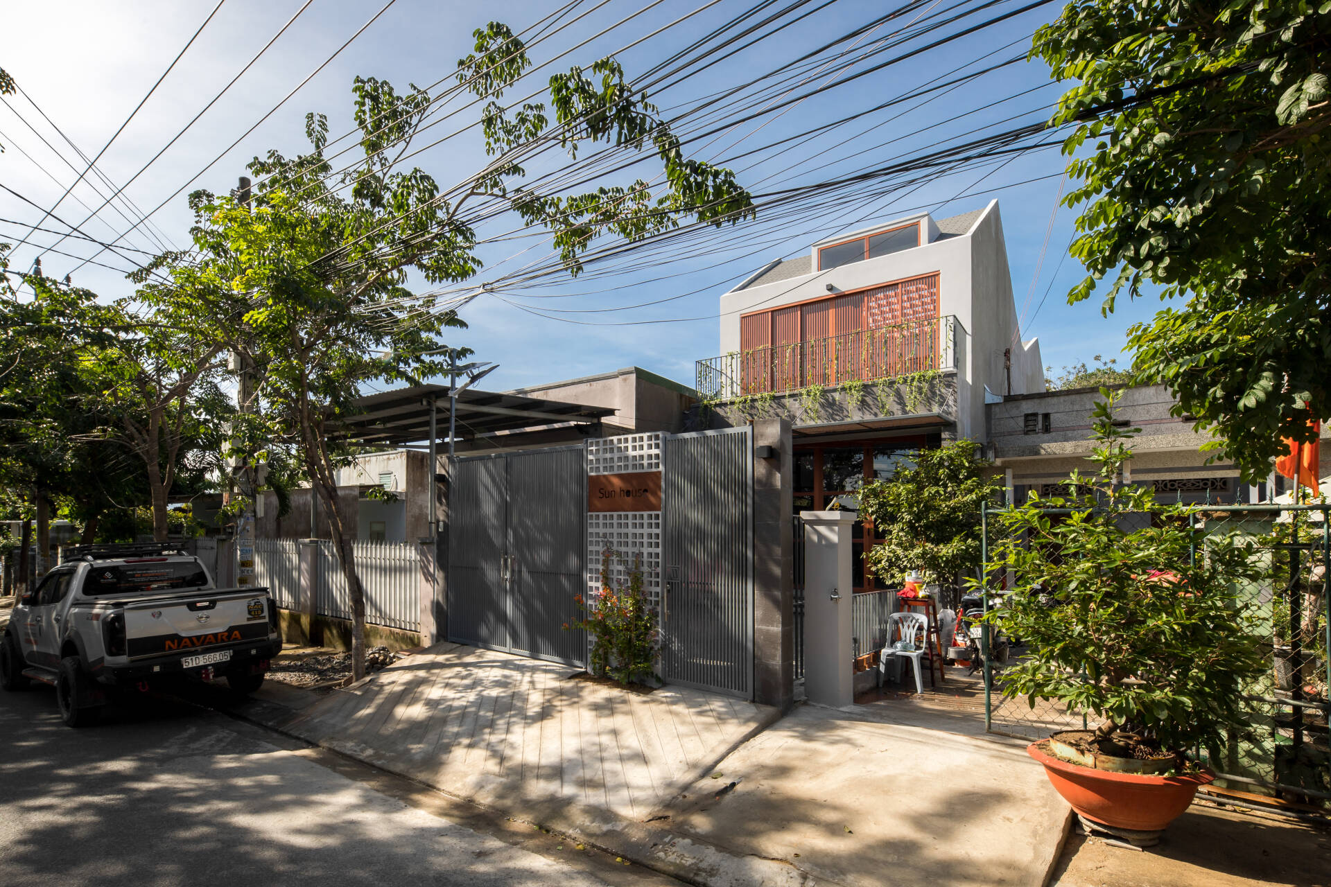 Sun House là kiểu nhà dạng ống điển hình ở các đô thị Việt Nam 